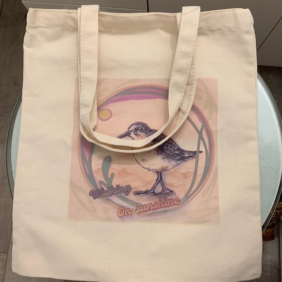 Canvas Tote bag 15.74x13.77 in. New no tags - Picture 9 of 11